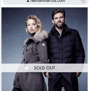 Moncler ARRIETTE Fur Trim Parka - good used condition.